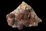 Natural, Red Quartz Crystal Cluster - Morocco #137452-1
